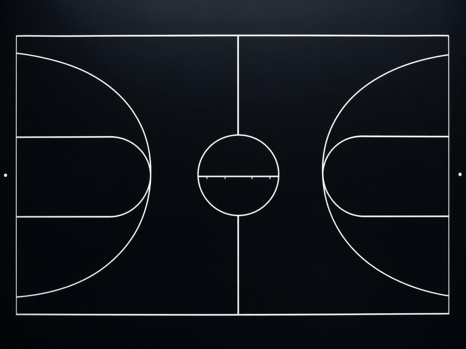 Premium high-top basketball sneaker on hardwood court